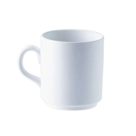 MUG EMPILABLE 25CL BLANC