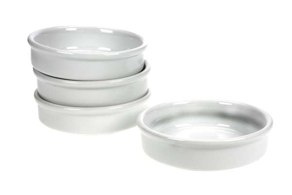 Image de COUPELLE Ø12xH.3CM CREME BRULEE BLANC SET4