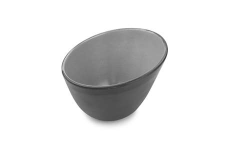 Image de BOL Ø14.5XH.10.5CM INCLINE MELAMINE GRISE