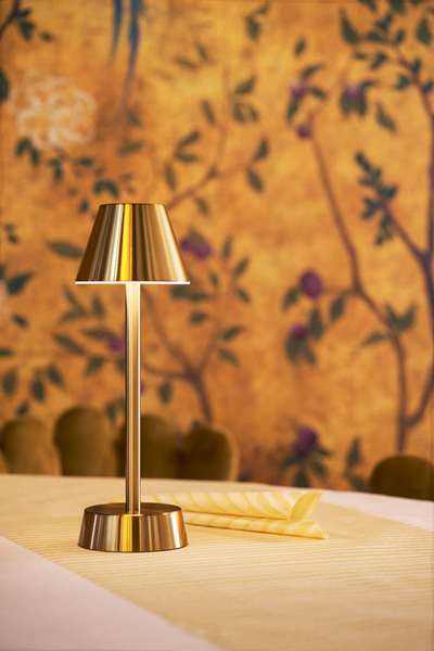 Image de LAMPE DE TABLE Ø10.3XH.32CM LED ZELDA LAITON