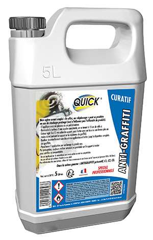 QUICK ANTIGRAFFITI CURATIF -  5 LITRES