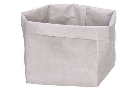 Image de PANIERE A PAIN 14X14XH.15CM WASBAAR GRIS