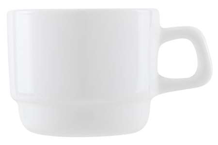 Image de TASSE Ø7CM CAFE 13CL RESTAURANT UNI BLANC