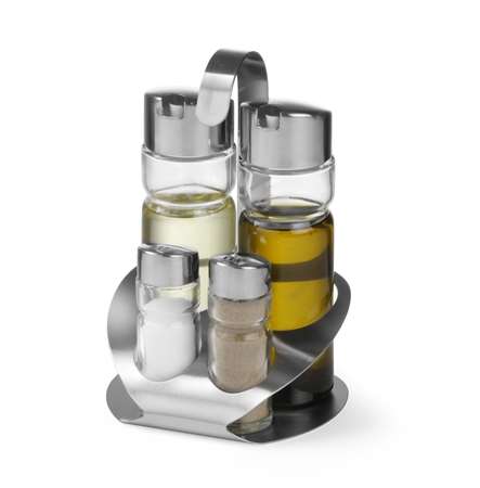 Image de MENAGERE HUILE VINAIGRE SEL POIVRE