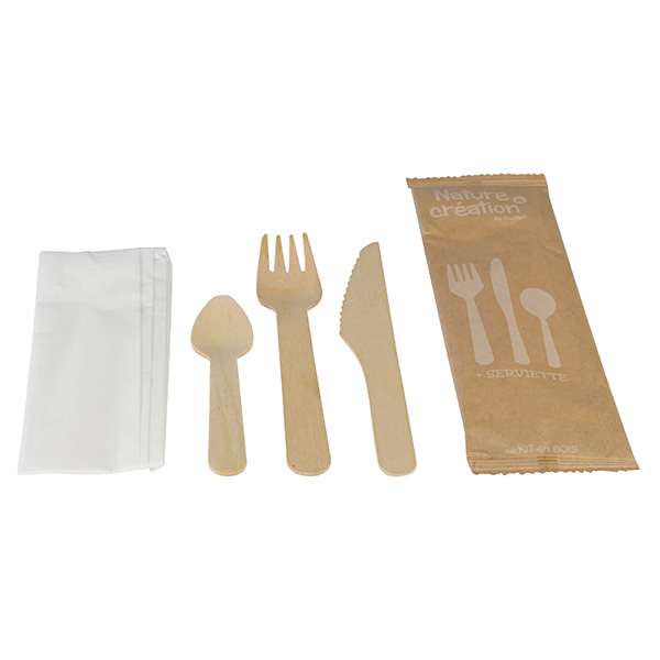 Image de KIT 4/1 BAMBOU (3/1 + Cuillère à dessert 110) - 250 P/C
