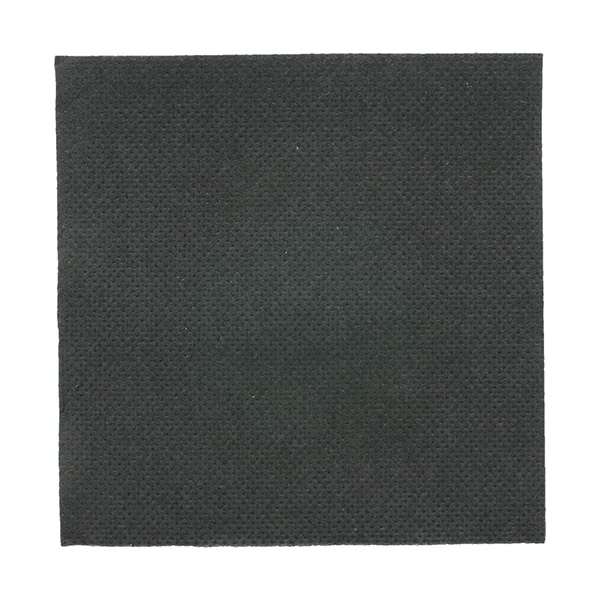 Image de SERVIETTE ECOLABEL DOUBLE POINT 18 G/M2 20x20 CM NOIR OUA