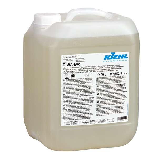 Image de DIWA EVO BAG IN BOX 10L DETERGENT LIQUIDE VAISSELLE & VERRE