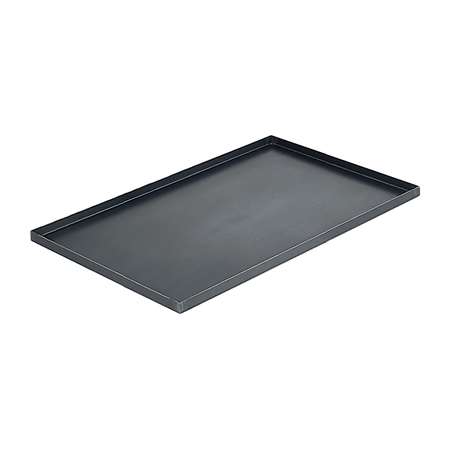 Image de PLAQUE DE CUISSON 53X32.5CM GN BORDS DROITS ACIER