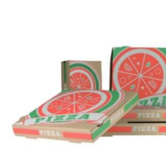 Image de BOÎTE PIZZA KRAFT BRUN 40x40 H 40 - 100 P/C