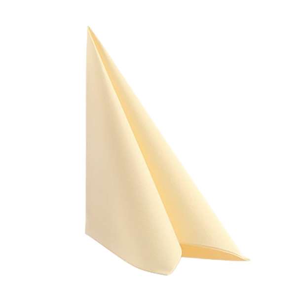 Image de SERVIETTE AIRLAID LINEN 40 X 40CM CHAMPAGNE