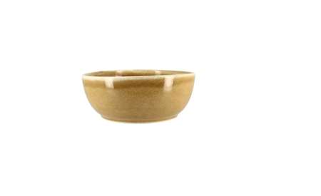 Image de COUPELLE Ø8XH.3.7CM POKE BOWL OCRE 10CL
