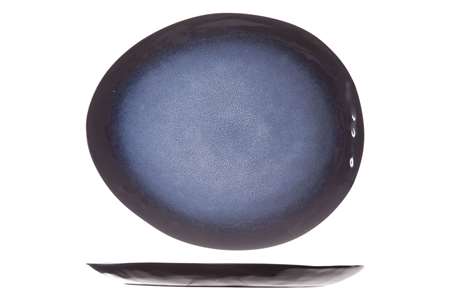 Image de ASSIETTE OVALE 27.5X23CM SAPPHIRE