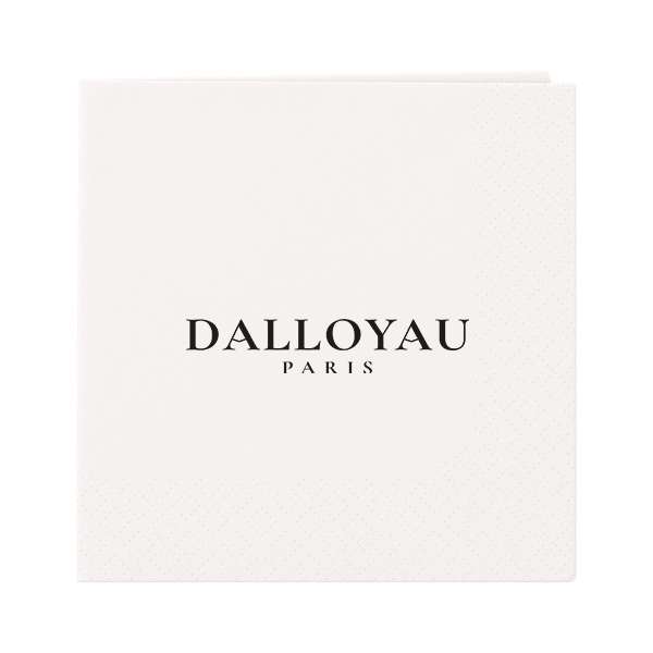 Image de SERVIETTE OUATE 24X24 2 PLIS IMPRESSION 1 COUL DALLOYAU