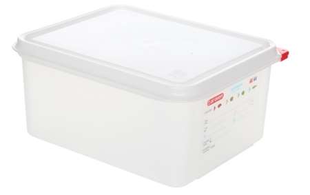 Image de BOITE HERM.GN 1/2 H15CM POLYPROPYLENE SET3