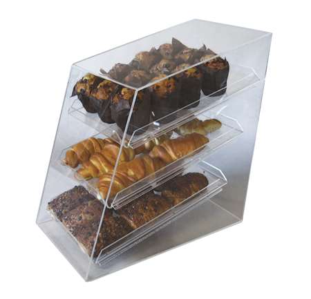 Image de VITRINE AVEC PLATEAU PLEXI
