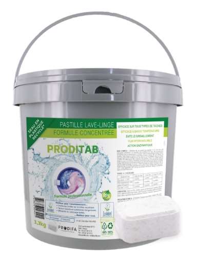 Image de PASTILLE LINGE ECOLABEL 22G