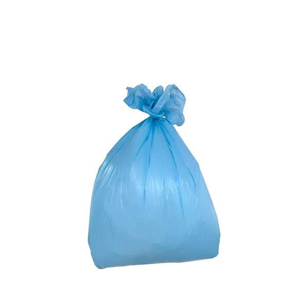Image de SAC POUBELLE 20L PE HD BLEU AVEC LIEN