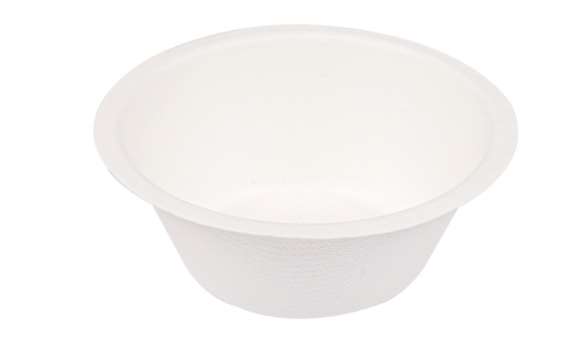 Image de BOLS 'BIONIC' 250 ML Ø11,4x4,4 CM BLANC BAGASSE
