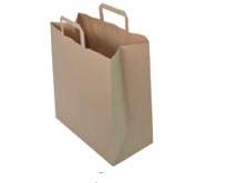 Image de SAC KRAFT BRUN 32x21X26 POIGNEE PLATE