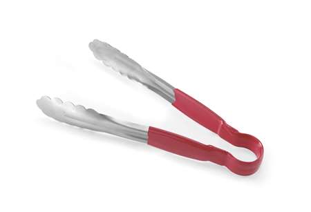 Image de PINCE BUFFET HACCP ROUGE 25CM
