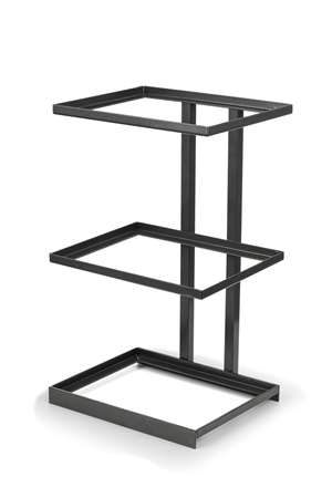 Image de PRESENTOIR METALLIQUE DROIT 3 NIVEAUX