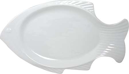 Image de ASSIETTE PESCI FORME POISSON 40X24CM