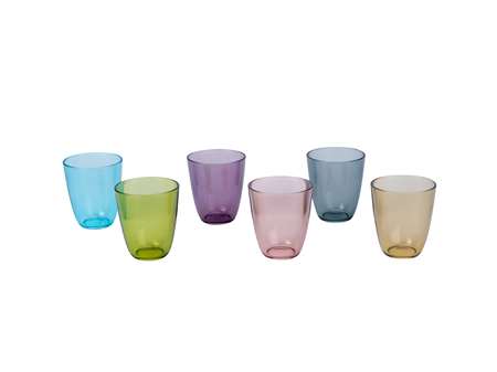 Image de VERRE STREETFOOD FESTIVAL COULEURS ASSORTIES 31CL SET6