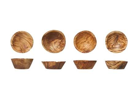 Image de COUPELLES Ø5.5-7.5CM OLIVIER SET4