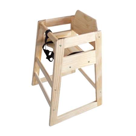 Image de CHAISE HAUTE POUR ENFANTS 51X51X74 CM NATUREL BOIS