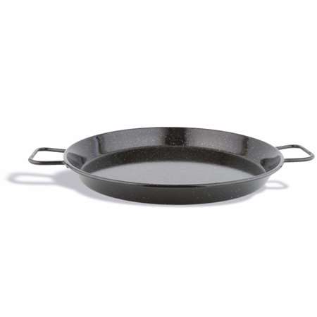 Image de PLAT A PAELLA Ø20CM ACIER EMAILLE