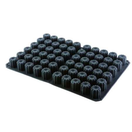 Image de MOULE CANNELES Ø8.5CM 600X400MM 60 PIECES