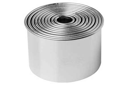 Image de LOT EMPORTE PIECE ROND SET DE 10 D1.5-7CM H4.5CM
