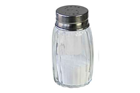 Image de SALIERE EN VERRE BOUCHON INOX