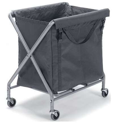 Image de CHARIOT A LINGE 'X' PLIANT + 1 SAC EN TOILE RENFORCEE NX1501