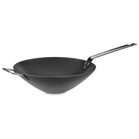 WOK Ø30XH. 9.5CM STEEL EXPERT ACIER