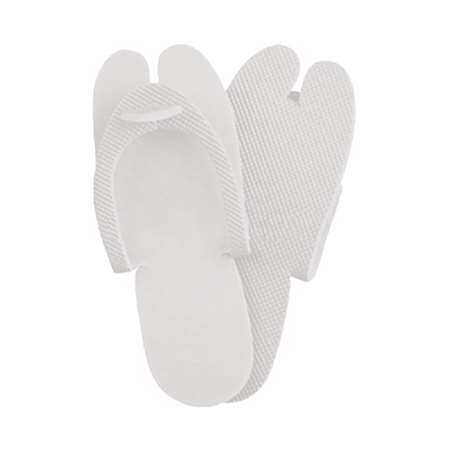 Image de CHAUSSONS 'EVA' 28,5x11 CM BLANC PLASTIQUE