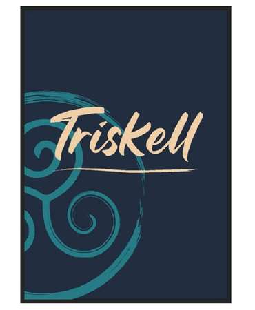 TAPIS LOGO 'TRISKELL' 85X120CM COLORSTAR HD