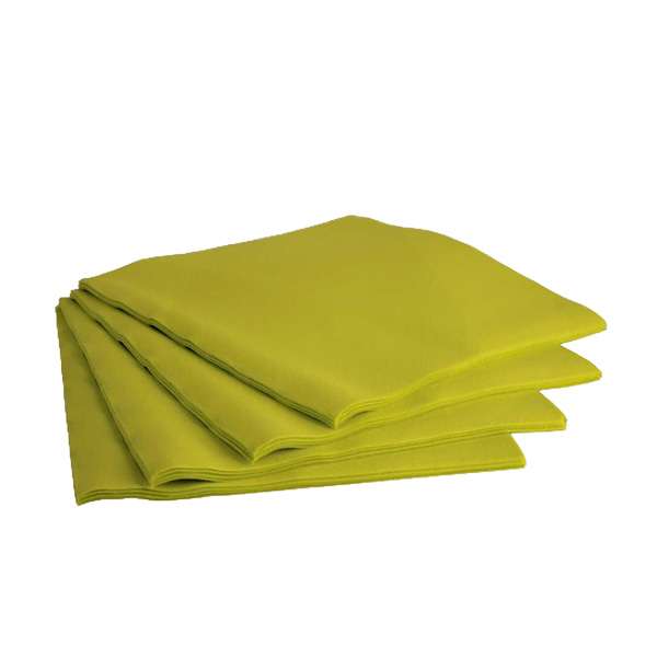 Image de SERVIETTE AIRLAID LINEN 40 X 40CM KIWI