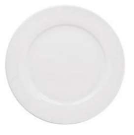 Image de ASSIETTE Ø24CM WHITE PLATE PORCELAINE