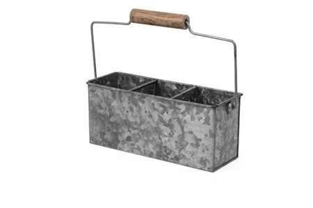 Image de CADDY DE TABLE 26X10XH.12CM 3 COMPARTIMENTS