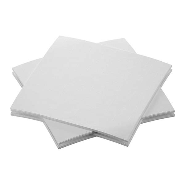 Image de SERVIETTE BIO-DUNISOFT 20X20CM BLANC