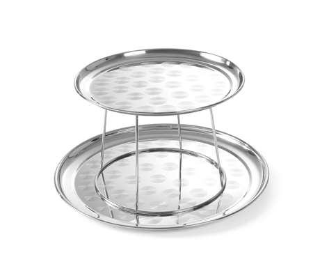 Image de SUPPORT Ø25XH.19CM AVEC PLATEAUX Ø30/40CM FRUITS DE MER