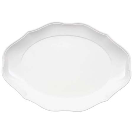 Image de ASSIETTE OVALE 30X23CM LA SCALA WHITE