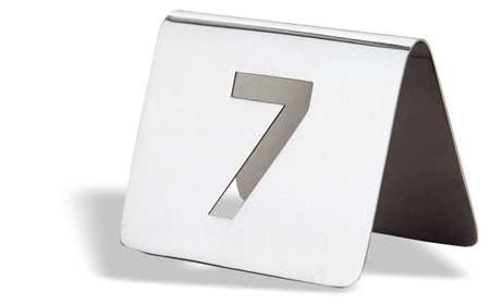 Image de CHEVALET DE TABLE 6.4X5.6CM NUMEROTE 1