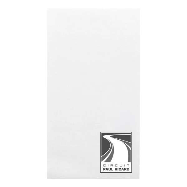 Image de SERVIETTE PERSO AIRLAID 40x40 BLCHE TEXT. 1/8 1C PANORAMIQUE