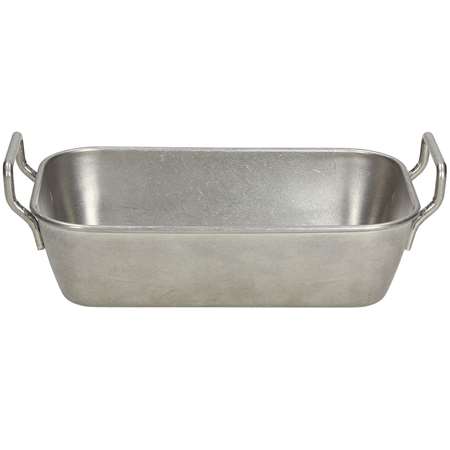 Image de PLAT RECTANGULAIRE AVEC ANSE 16.5X10XH.5CM STAINLESS STEEL