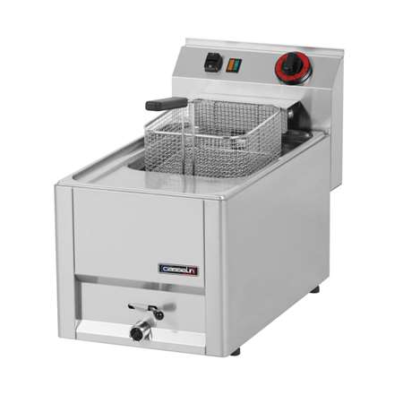 Image de FRITEUSE ELECTRIQUE A POSER AVEC VANNE DE VINDANGE 8L T33