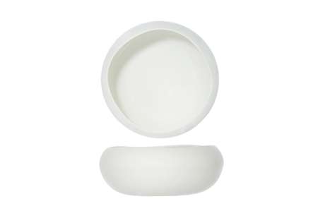 Image de COUPELLE Ø21XH.8CM RAINBOW BLANC