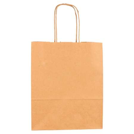 Image de SACS SOS AVEC ANSES 80 G/M2 18+8x21,5 CM NATUREL KRAFT