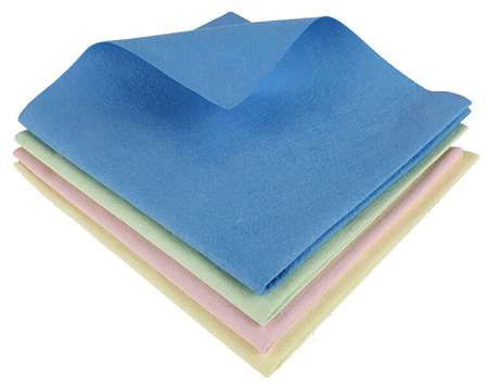 Image de LAVETTE MICROFIBRE NON TISSEE BLEU 130g/m2 40X33